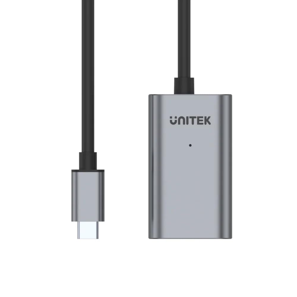 Unitek U305A Signal Amplifier 5 m USB 3.1 Type-C Aluminium Black