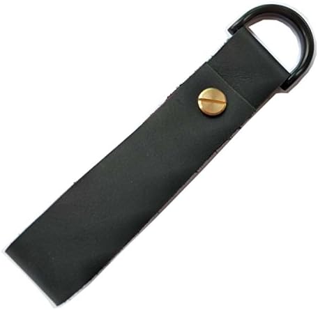 MEEBOY Leather keychains Handmade key fobs Leather key holders Belt strap key rings Father's Day Gifts b3