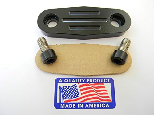 EGR Delete/Block Off 1997-2011 Ford Lightning 5.4 Supercharged SVT 70802 Harley Davidson POWDER COATED GLOSS BLACK Route66Mods