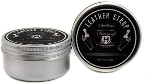 HARYALI LONDON BALM/PASTE 100 ml TUB FOR LEATHER STROP.PERFECT FOR SHARPENING ALL KIND OF BLADES