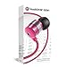GOgroove Earbud Headphones with Deep Bass & Comfortable Ear Gel Tips (Pink) - in Ear Earphones Featuring Noise Isolating Design, Durable Alloy Driver Housing, & Ergonomic Angled Stay-in Fit