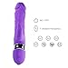 Portable 10 -Speed Vibrating Silicone Vibrator Waterproof Dual Vibration Motor