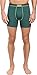 SAXX Underwear Co. Men's Quest 2.0 Boxer with Fly, Hunter Ombre Stripe, Large