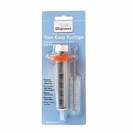 Amazon Com Walgreens True Easy Oral Syringe 1 Ea Health And Personal Care Beauty