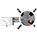 Hykolity 4 Inch led remodel can tp24 connector ic rated air tight recessed aluminum housing for led downlight retrofit kit-etl listed and ca title 24 certified-pack of 12