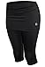 Skirt with legging attached (SKORT Run Small ) Black and bright colors