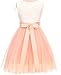 Dreamer Girls Dress Lace Top Tulle Rhinestone Pearl Special Flower Girl Dresses