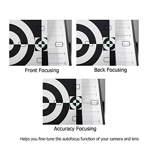 image for JJC Camera Lens Auto Focus Calibration Alignment Test Chart for Nikon 