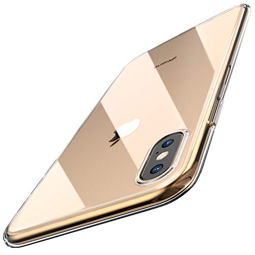 TOZO for iPhone Xs Max Case 6.5 Inch (2018) Premium Clear Soft TPU Gel Transparent Flexible Cover for iPhone Xs Max [Clear Gel]