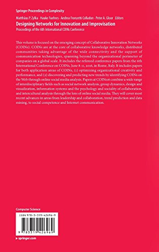 Designing Networks for Innovation and Improvisation: Proceedings of the 6th International COINs Conference (Springer… - Image 3