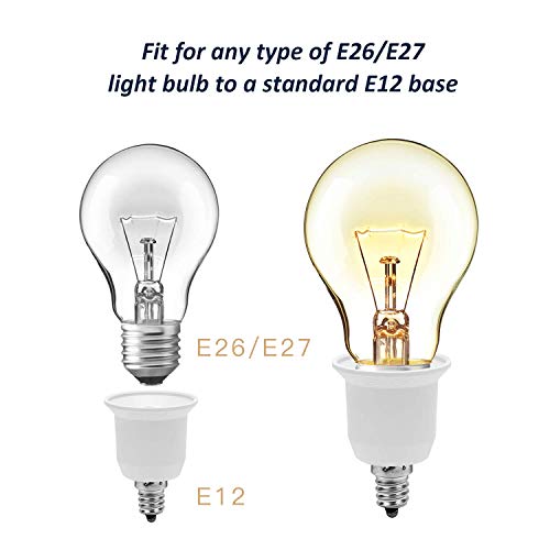 3 JACKYLED+10+Pack+Adapter+Chandelier+Converter