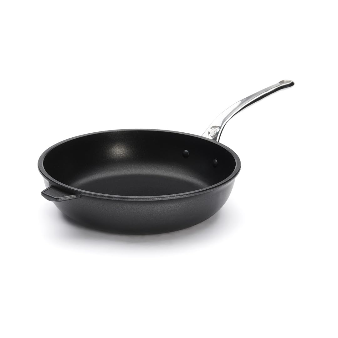 De Buyer Choc Xtreme Saute Pan, 28 cm, Black