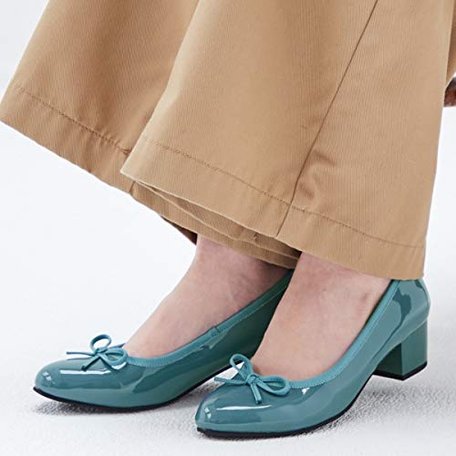 オリエンタルトラフィック レイン ヒールバレエレインパンプス R Amazon