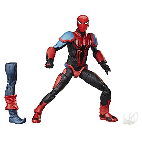 Hasbro Marvel Spider-Man Legends Series 15 cm große Spider-Armor MK III Action-Figur, mit Build-A-Figure Element und…