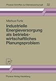 Image de Industrielle Energieversorgung als betriebswirtschaftliches Planungsproblem (Physica-Schriften zur Betriebswirtschaft) (German Edition)