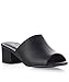 RF ROOM OF FASHION Women's Low Slip on Slide - Open Toe Mules - Comfortable Everyday Block Heel Sandals - Trendy Slipper Shoe