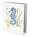 Seahorse Stencil, 6 x 6.5 inch (M) - Sea Ocean Nautical Seashore Reef Stencils for Painting Template