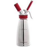 iSi Thermo Whip (1 Pint) - Stainless Steel Vacuum Insulated Food Whipper for Warm &amp; Cold Sauces, Espumas, Desserts, Whipped Cream - Professional Kitchen Tool for Restaurant or Home Use