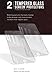 Smartish iPhone 7/8/SE (2020) Tough Case - Silk Armor [Protective Rugged Grip Cover] - Guardzilla - Includes 2 Tempered Glass Screen Protectors [Silk] - Smoke