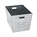 Muscle Rack LB111310 Steel Galvanized Utility Bins 12" Width x 11" Height x 17" Depth (Pack of 6) primary