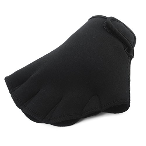 image for F Flammi Flammi Swim Training Gloves Aquatic Fitness Water Resistance 