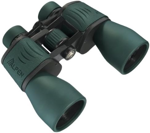 Alpen Magnaview Fully-Coated Optics, Wide Angle Porro Prism Binoculars with Long Eye Relief - Includes Alpen’s No-Fault, No-Problem