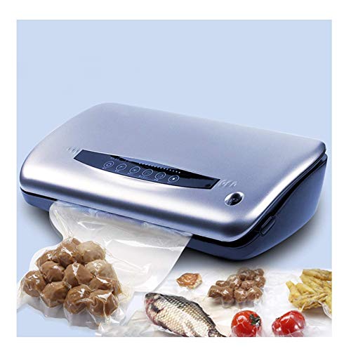 CCJW Vakuumierer Vakuumierer, Automatische Lebensmittel Sealer mit Einbau-Cutter for HomeCommercial/trocken/feucht Food…