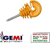 Gemi Elettronica Electric Fence Insulators for Wooden Posts 300pcs Animal view 7