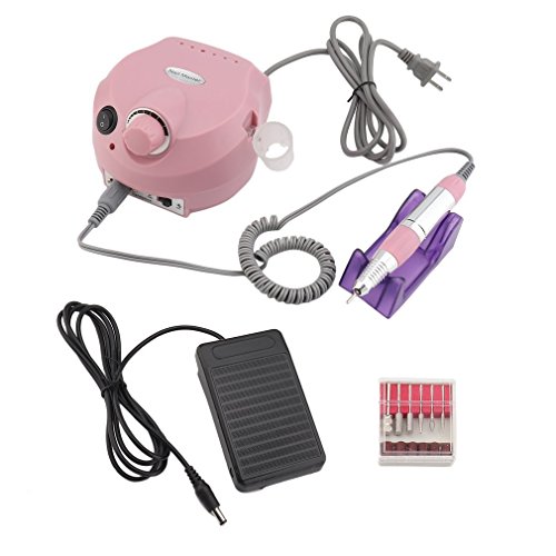 Electric Nail Drill Machine, 30000RPM Manicure Polisher Accessory Nail Salon Art Tools