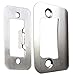 4-Pack Gator Door Latch Restorer - Strike Plate (Satin Nickel)