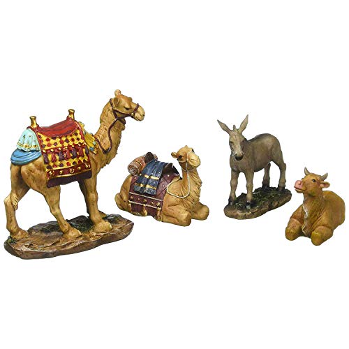 1 Traditional+Nativity+Animal+Figurines+Deluxe