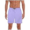 YHIIen Zwembroek voor heren, zwemshorts met mesh zwembroek voor heren, sneldrogend, boardshorts, zomer, sport, shorts…