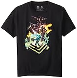 Minecraft Boy's Ender Dragon Youth T-Shirt, Black, Medium