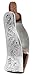 Challenger Tack Horse Saddle Engraved Aluminum Western Riding Stirrups Leather Tread 51155thumb 2