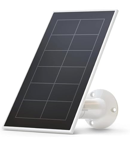 Waterproof Solar Panel Charger Kit For Arlo Essential Spotlight Camera & Doorbell