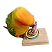 QBLEEV Bird Training Ring Toy, Parrot Trick Tabletop Toys, Bird Educational Toys, Stacking Color Rings,Bird Cage Toysthumb 3
