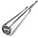 Synergee Open 15kg and 20kg Black Phosphate and Chrome Olympic Barbell. Rated 1000lbs for Weightlifting and Powerlifting.
