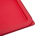 CFS 1074105 StorPlus Red Polyethylene Lid For 6-8 Quart Square Containers (Case of 6)