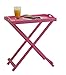 Convenience Concepts Designs2Go Folding Tray Table, Pink