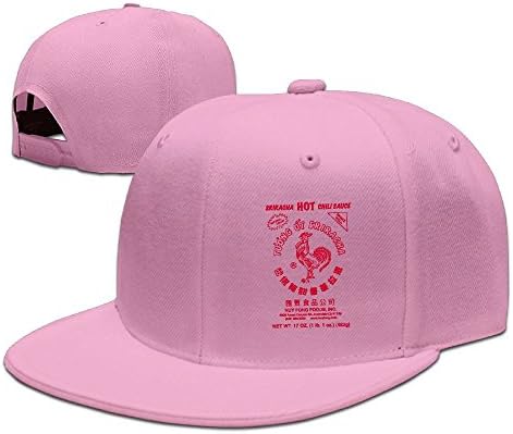 Mssoiil Sriracha Hot Chili Sauce Unisex Pattern Strapback Hat