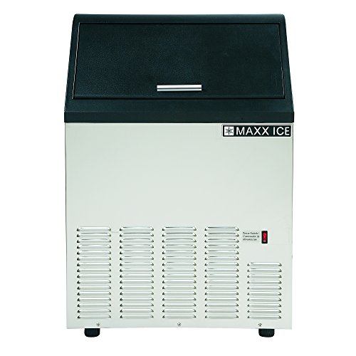 Maxx Ice MIM100X Energy Star Commercial 100 Pound Self Contained Clear Ice Maker - REFURBISHED