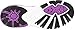 Brooks Women's PureCadence 7 Black/Purple/Multi 7.5 B US