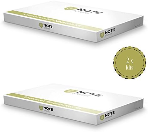 NoteShield Counterfeit Bill Detector Kit [2 Pack] - Counterfeit Money Loss Prevention - Small Business Security Essentials Dollar Tester Set - Cash Marker, Magnifying Glass, UV Light
