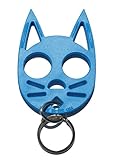 Wild Cat Defense Keychain-LT BLUE