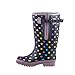 Jileon Extra Wide Calf Rain Boots - Ideal for Wide Feet, Ankles & Calves - Fit 16 to 23” Calves - Durable & Waterproof
