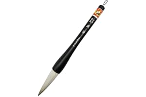 Easyou Hu Sumi Brush Giant Chinese Brush for Large Scale Running Cursive Script of Calligraphy and Freestyle Drawing Jianhao 1.9 * 8cm(0.75"*3.15") ehjb