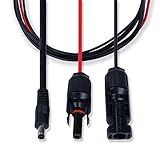 Webetop MC4 Connector Cables Solar Panel Adapter to DC 3.5 x 1.35mm All Power Solar Panel/Recharged Portable Solar Generator Inverter