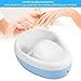 Jet Bubble Spa Massage Bowl, Vibrating Hand Bowl, for Nail Polish Remove, Dead Skin Softening and Beauty Both Hands Care