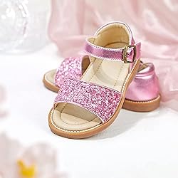 Otter MOMO Girls Sandals Open Toe Princess Flat