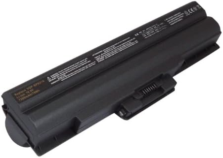 Replace 9 Cell Battery VGP-BPS13/Q For SONY VAIO PCG-61411L laptop, NO BIOS CD Needed; Work with Windows 7 or Windows Vista 32 bit / 64 bit.